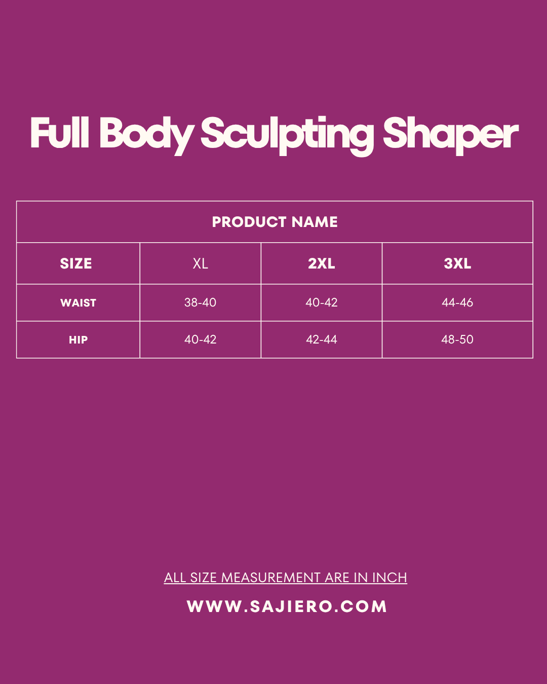 Full Body Sculpting Shaper