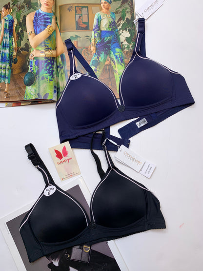 (34-42)B Chanviee Leen Daily wear Thin-Pad Non-Wire Bra [145]