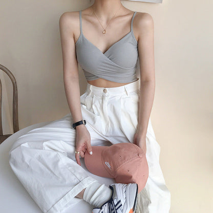 Cross Design Elegant Tank Top