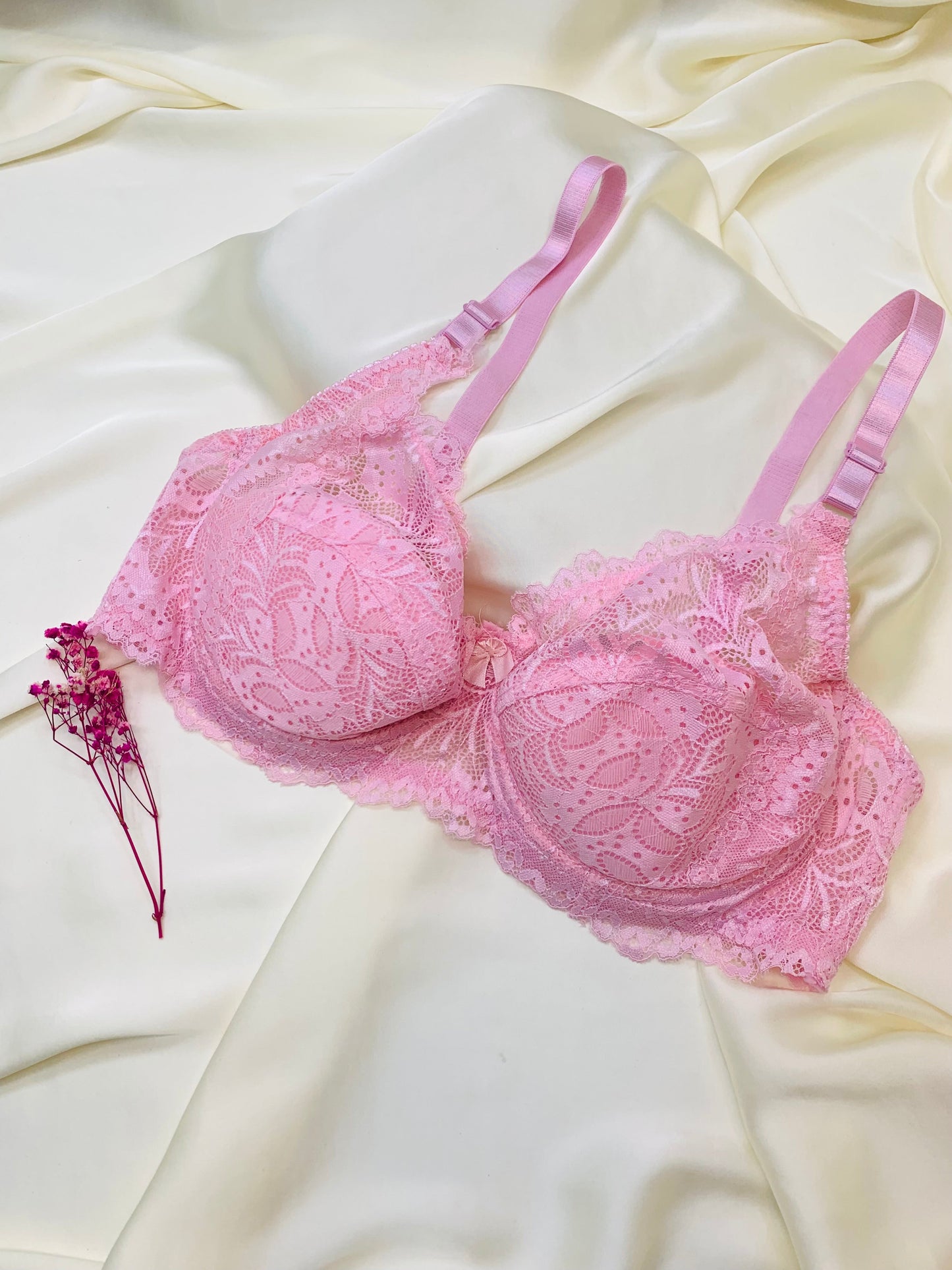 (36-46)C Cupsize Wired Thin Pad Full coverage Bra (020)