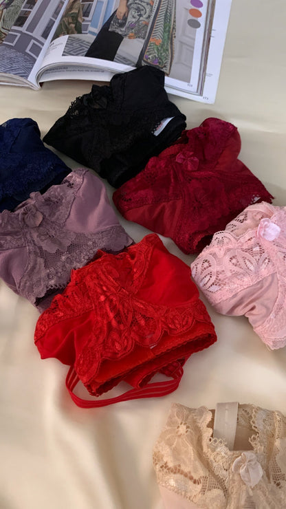(32-42)Summer Friendly Elegant Cotton Net Elegant Bra half cup