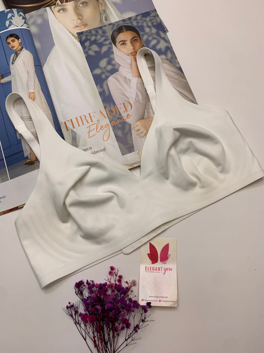 (34-40)b/c  One Stich Anti Rash No Wire Butter Stuff Bra (036)