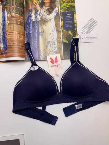 (34-42)B Chanviee Leen Daily wear Thin-Pad Non-Wire Bra [145]