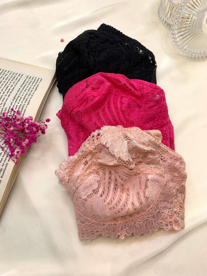 (32-42)b/c Beautiful Soft Fabric Net Bra(031)