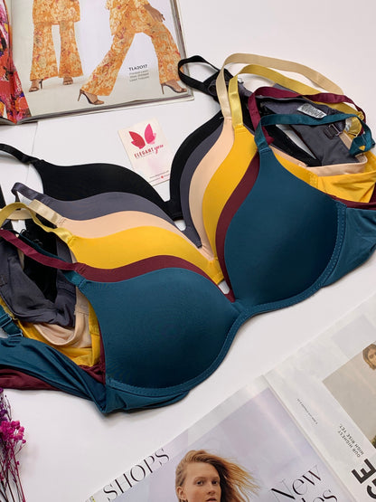 (34-38)b Ultra Soft Seamless T Shirt Summer Bra(056)
