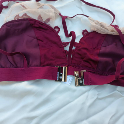 Flower Design Very Elegant  Soft Bra & Underwear Set