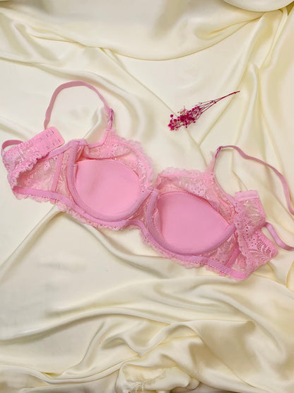 (36-46)C Cupsize Wired Thin Pad Full coverage Bra (020)