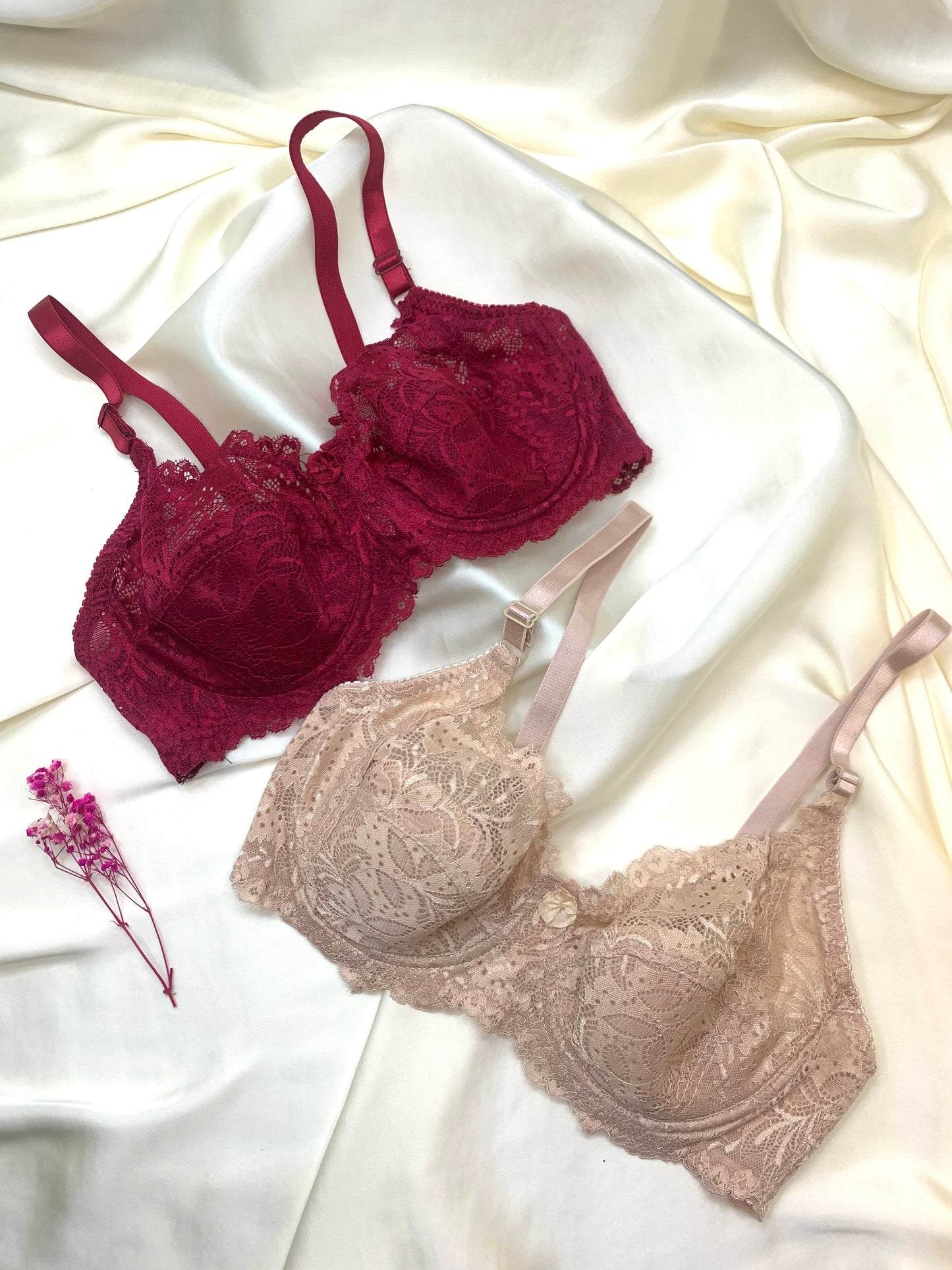 (36-46)C Cupsize Wired Thin Pad Full coverage Bra (020)