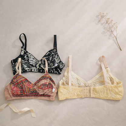 Pack of 3 Colorful Lawn Bra's