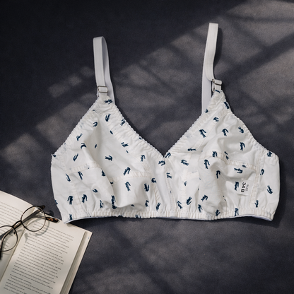 Pack of 3 Xoxo Digital Print Soft Cotton Bra's