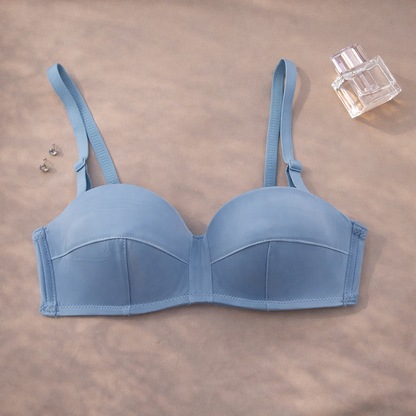 Double Padded Removeable Straps Smooth Pushup  Bra