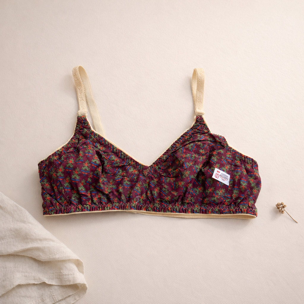 Pack of 3 Colorful Lawn Bra's