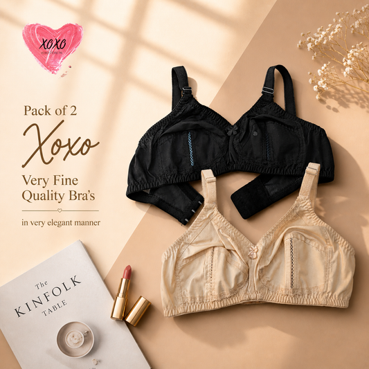 Pack of 2 Xoxo Very Fine Quailty Centre Design Bra's