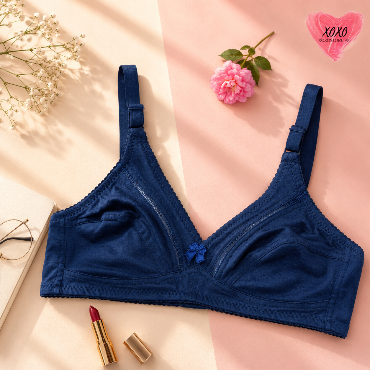 Pack of 4 Xoxo Fine Quailty Breathable Bra