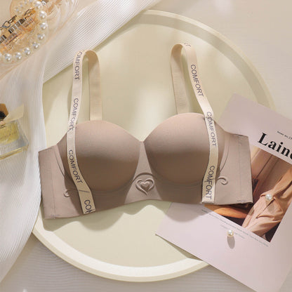 Single Padded Deep Cleavage Long Daily Wear Bra