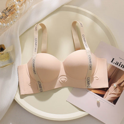 Single Padded Deep Cleavage Long Daily Wear Bra