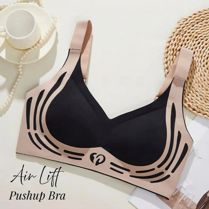 No Rash Seamless Breathable Wireless Push-Up Sports Bra for Women