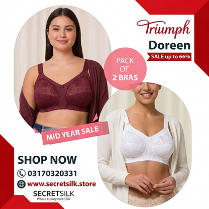 PACK OF 3 TRIUMPH DOREEN – WINTER COMFORT SALE | UP TO 66% OFF ❄️ FREE DELIVERY