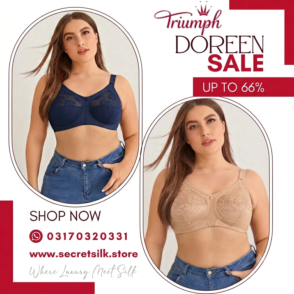 PACK OF 2 TRIUMPH DOREEN – WINTER COMFORT SALE | UP TO 66% OFF ❄️ FREE DELIVERY