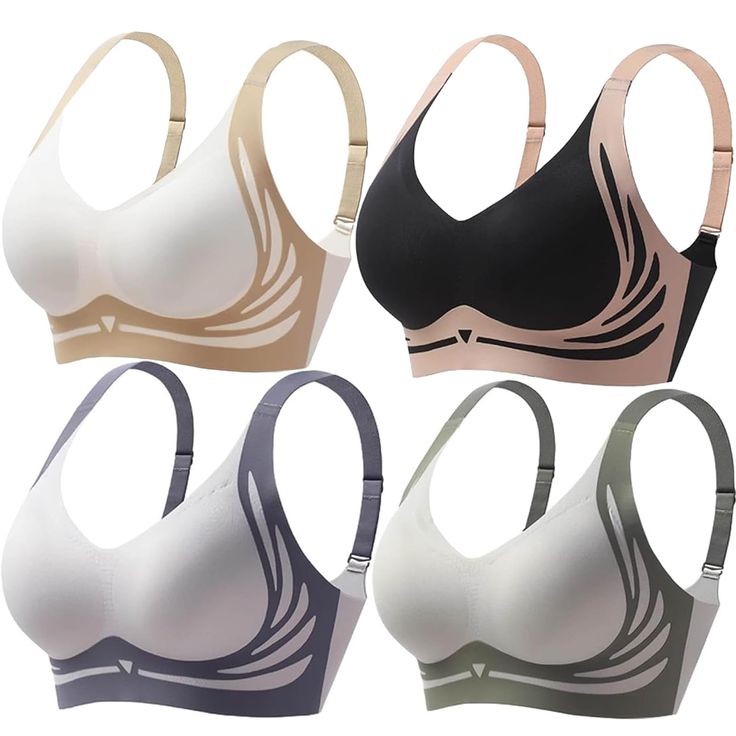 No Rash Seamless Breathable Wireless Push-Up Sports Bra for Women