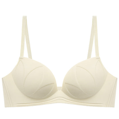 Imposed Design Hand Shape Seamless Medium Padded Bra