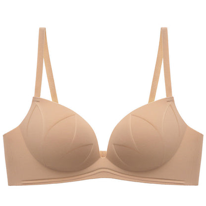Imposed Design Hand Shape Seamless Medium Padded Bra