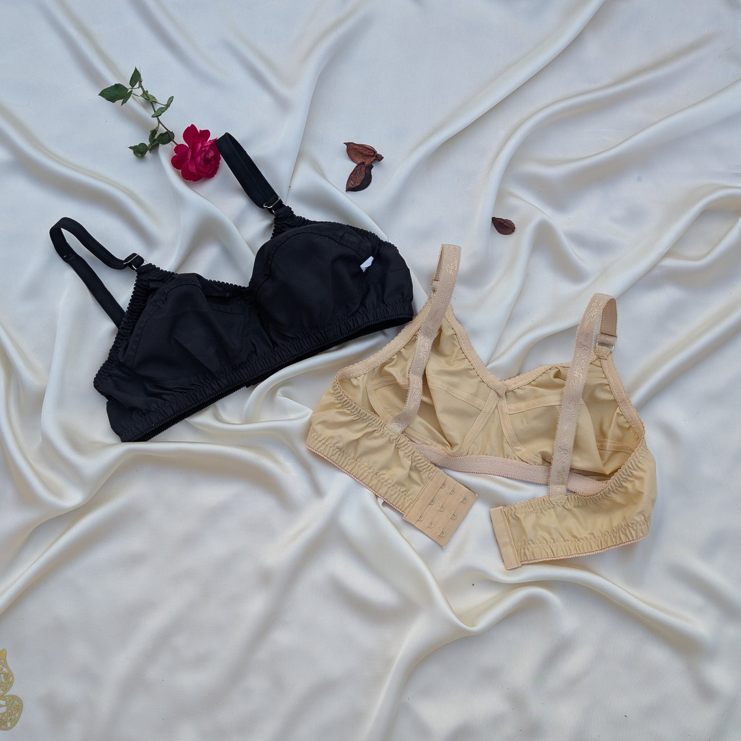 Pack of 2 Xoxo Daily Wear Cotton Bra