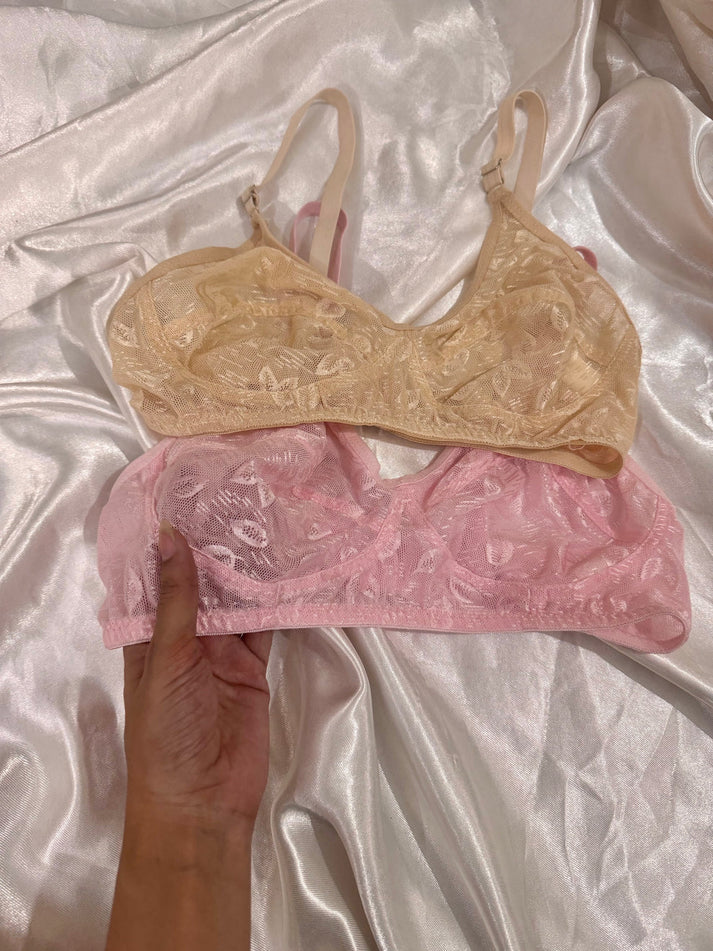 BUY 1 Get 2 FREE ! Summer Cotton Net Bra