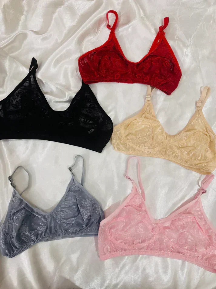 BUY 1 Get 2 FREE ! Summer Cotton Net Bra
