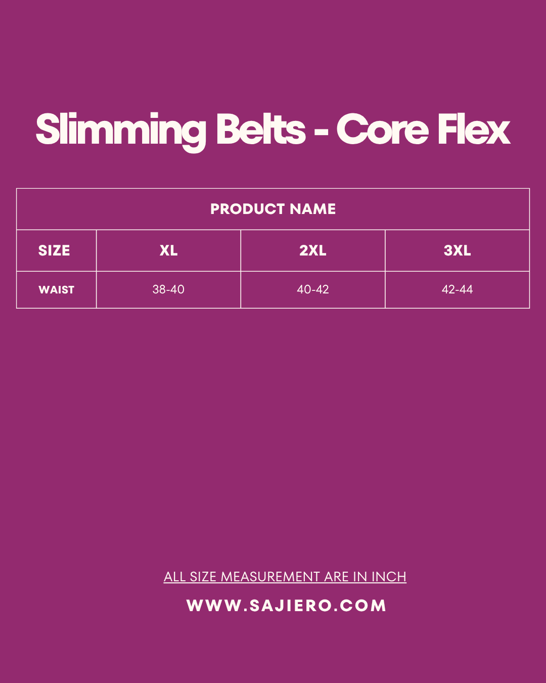Slimming Belts - Core Flex