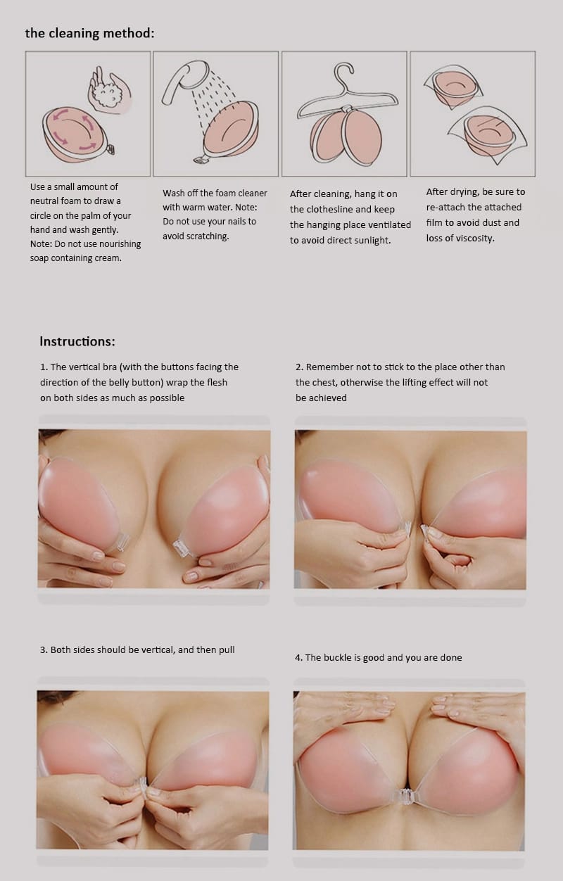 Silicone Bra Invisible Push Up