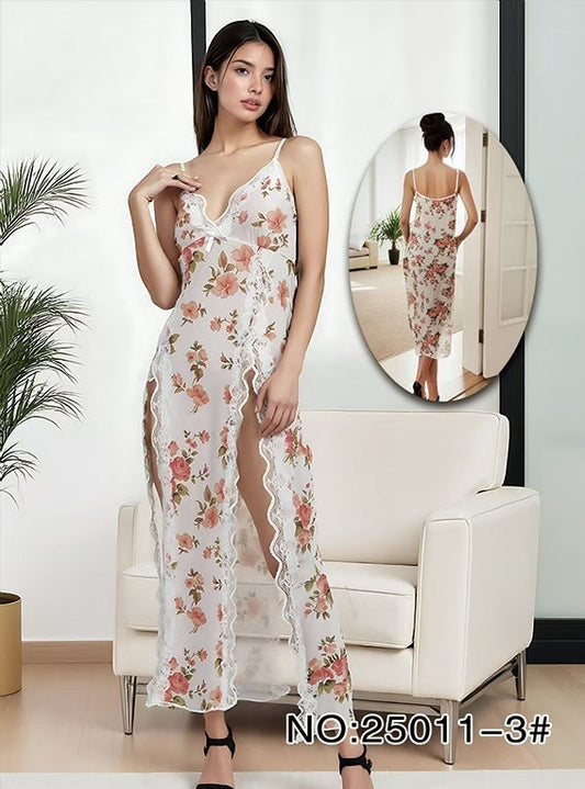 Long Dress Nighty For Girls String #NO 2011-3