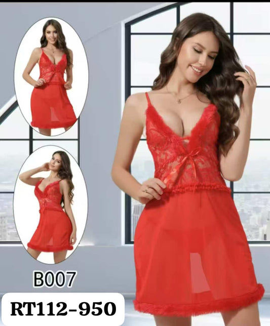 2 PCS Long Dress Nighty For Girls String #NO B007