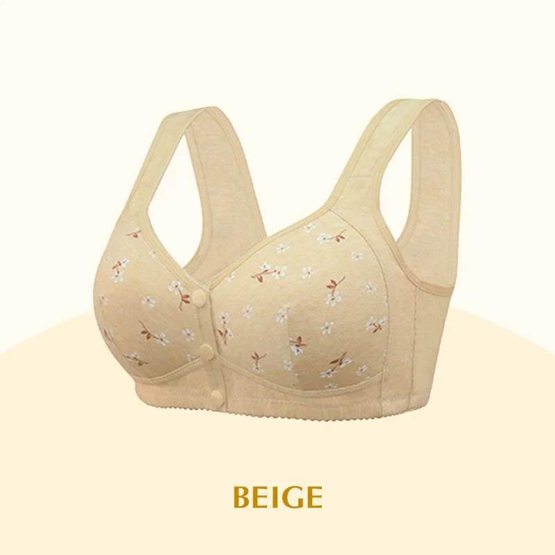 2026 New Anti Sagging Front Open Button Bra