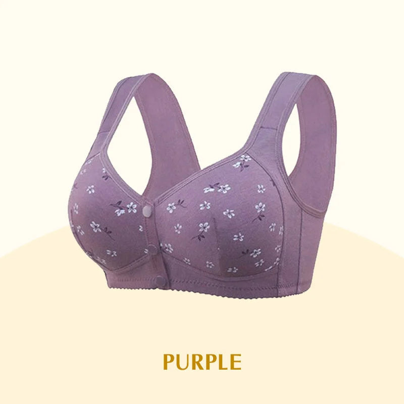 2026 New Anti Sagging Front Open Button Bra
