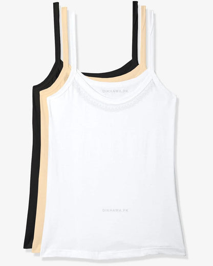Camisole - Standard - Pack of 3 - Mix Colors