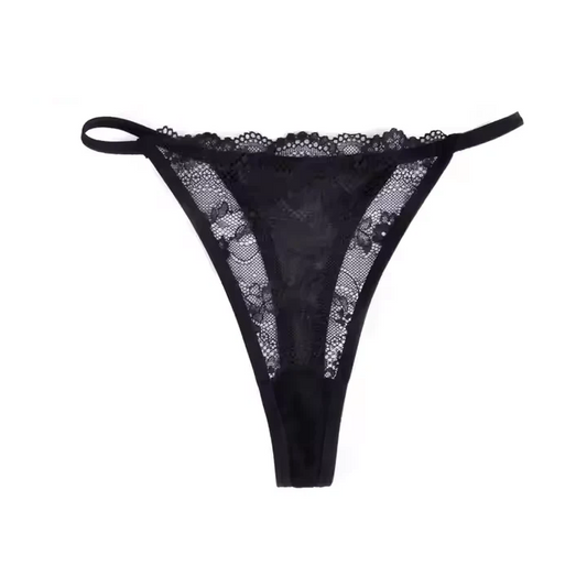 Short Black Transparent Underwear Girls String Bikini Panty