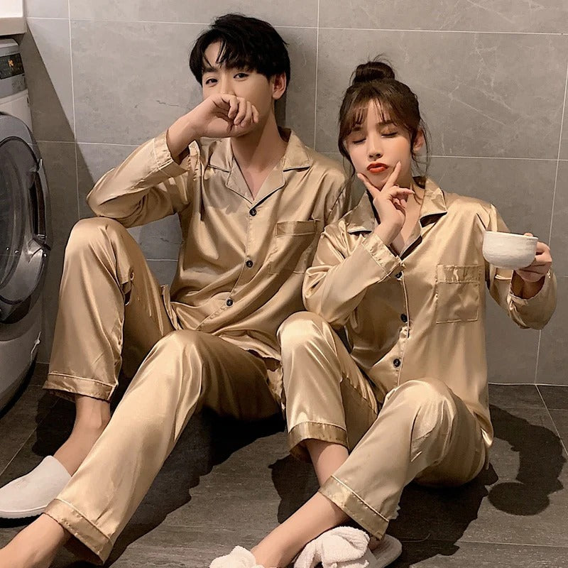 Silk Sleepwear for Couples – Because Matching in Luxury Is Always a Good Idea