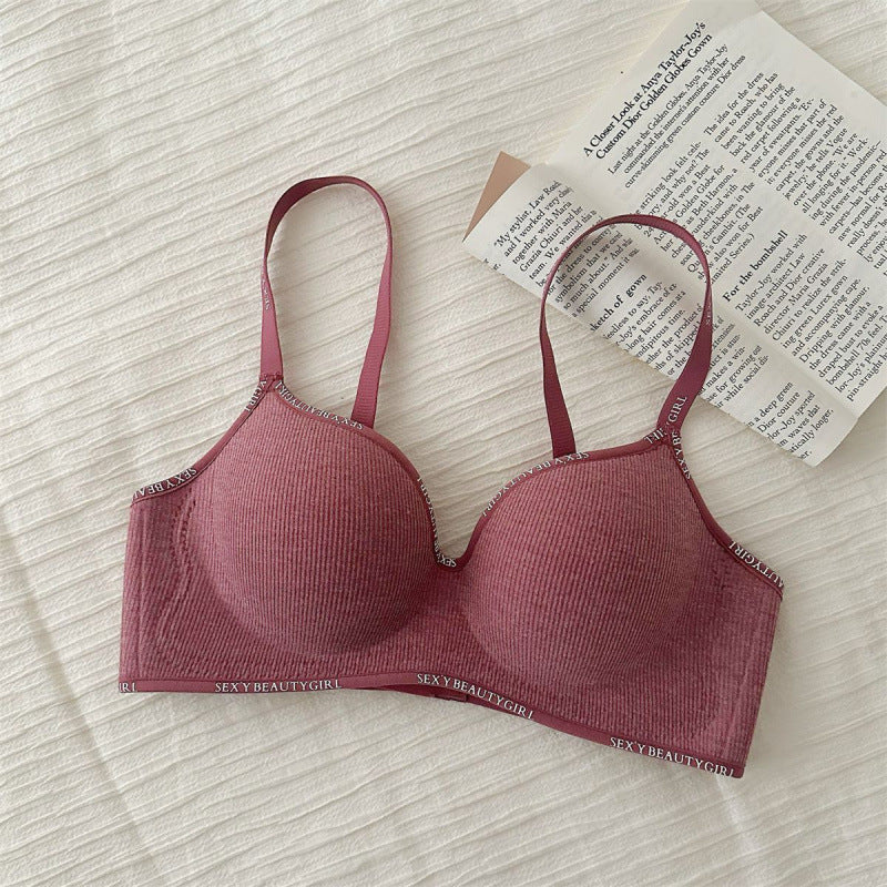 Very Soft Double Padded Foamy Jersey Bra