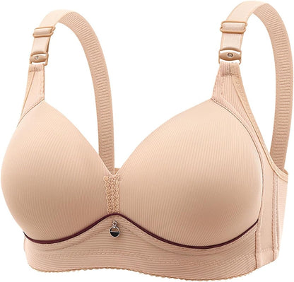 42C  Elegant Self Lining Thin Padded Non Wired Bra (063)