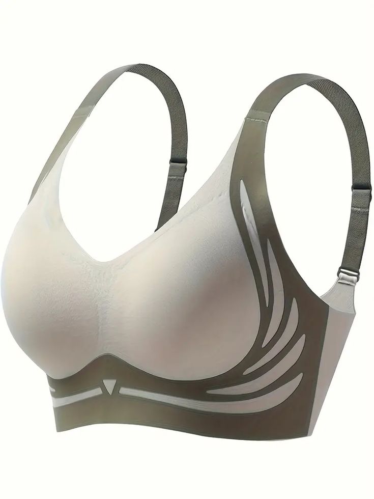 No Rash Seamless Breathable Wireless Push-Up Sports Bra for Women